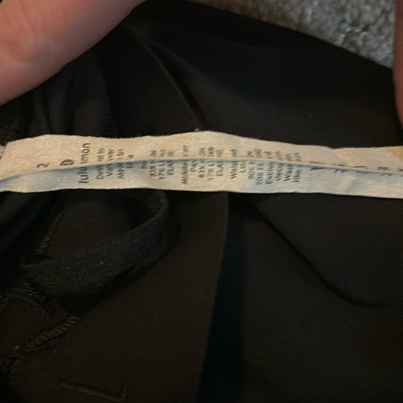 Lululemon running leggings size 2 multicolored - Picture 6 of 6